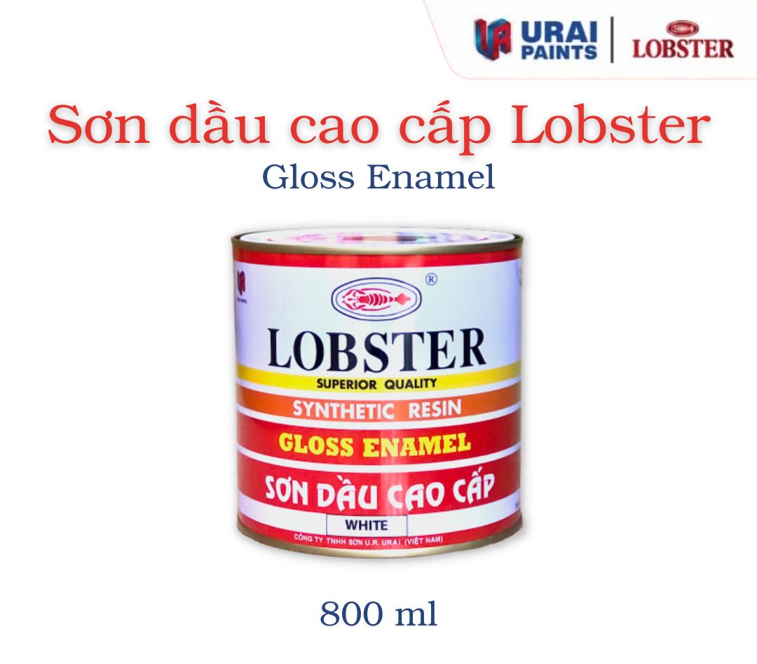 Sơn dầu cao cấp Lobster sơn sắt gỗ