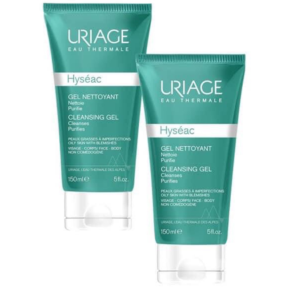 Gel rửa mặt uriage hyseac cho da dầu mụn 150ml nội địa pháp