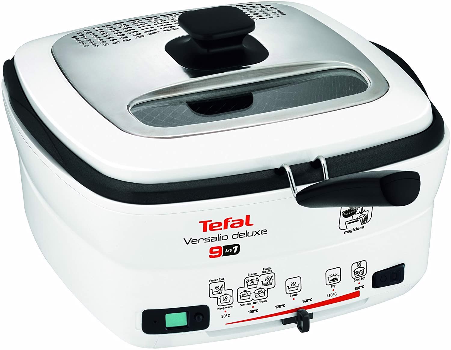 Nồi lẩu và chiên ngập dầu đa năng tefal fr4950 multi cooker