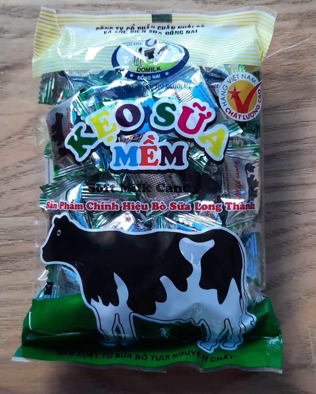 Kẹo Sữa Nguyên Chất Long Thành Nguyên Chất (Domilk) 180g/bịch (new)