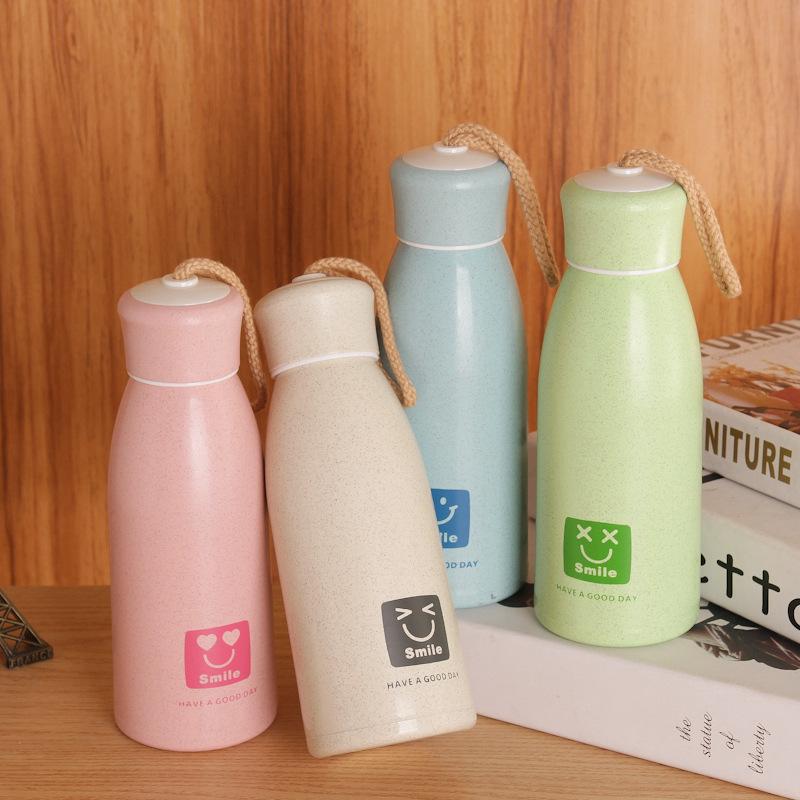 Bình đựng nước lúa mạch lõi thủy tinh 350ml
