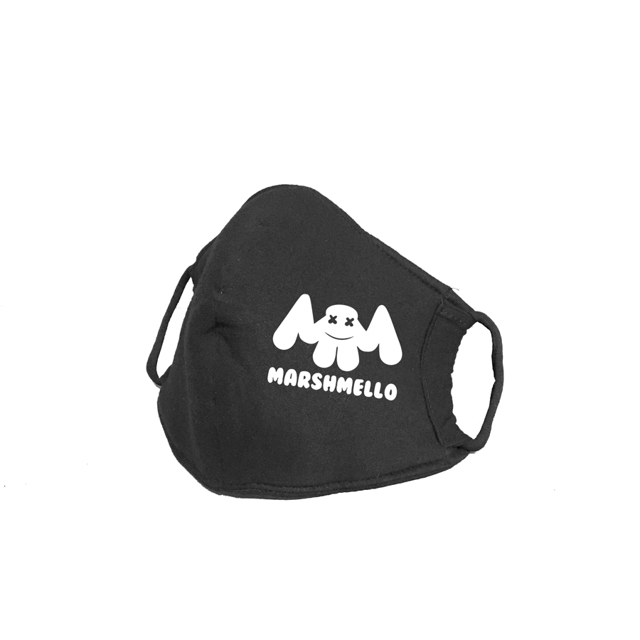 Khẩu Trang Thời Trang Nam Nữ Marshmello Chống Bụi, Co Dãn Thoáng Khí Mềm Mại