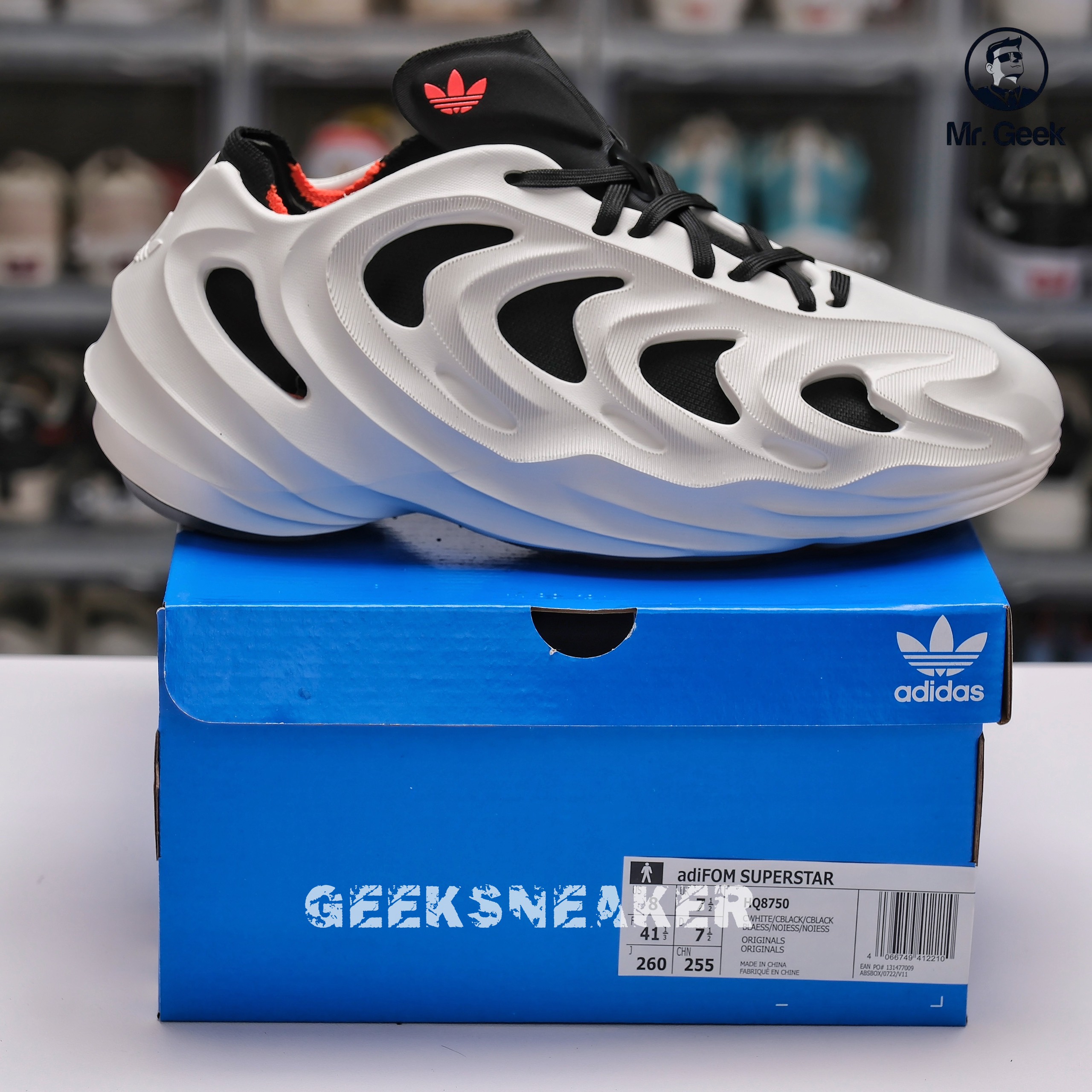 Giày Adifom Q Core Black / Black White