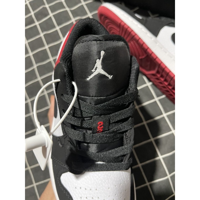 Giày Jordan 1 BLACK RED ,Giày JORDAN ĐỎ ĐEN bóng thấp cổ hàng đẹp siêu rẻ
