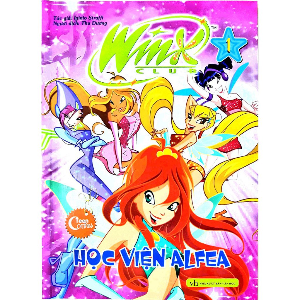 Tân việt - sách - winx club - học viện alfea