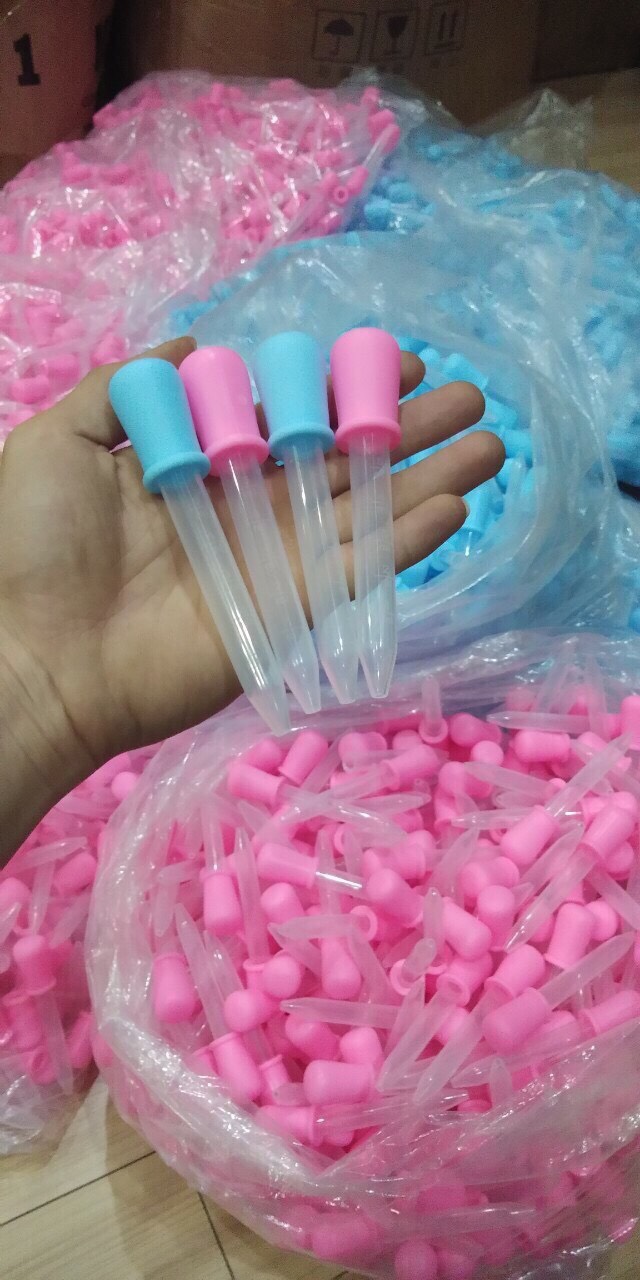 Sét 5 ống bón sữa , ống bón sữa 5ml cho bé lười ti