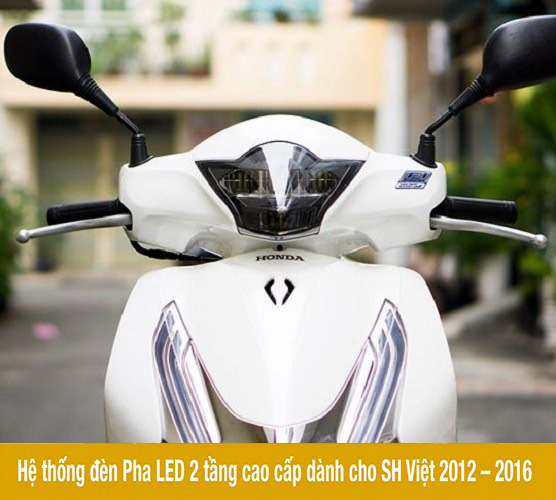 ĐÈN LED 2 TẦNG CHO XE SH 2012-2016 CỦA ZHIPAT