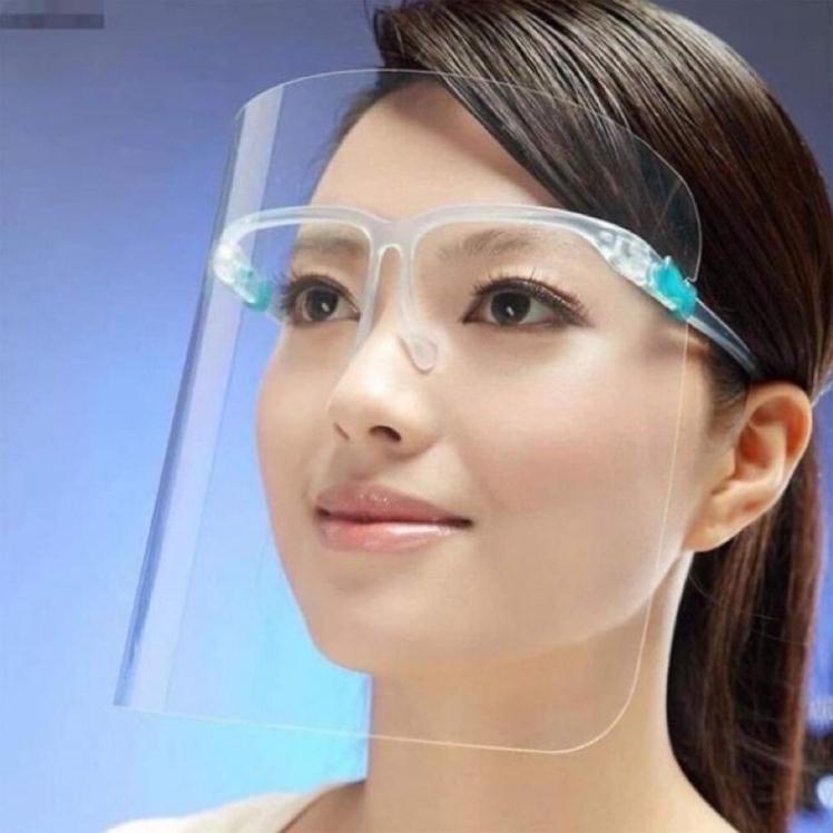 Kính chắn giọt bắn che hết mặt face shield