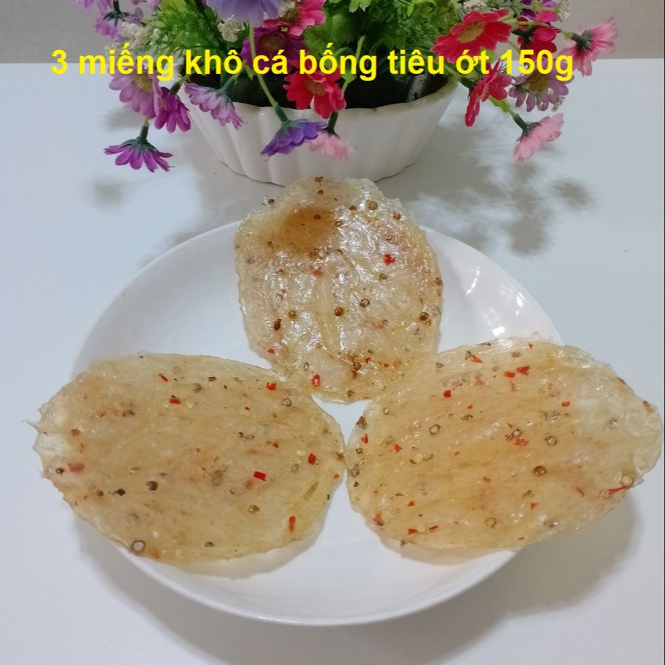 3 miếng khô cá tẩm đủ loại (khô cá bống, khô cá thiều, khô mực), hàng chất lượng, NGỌC HIỂN FOODS