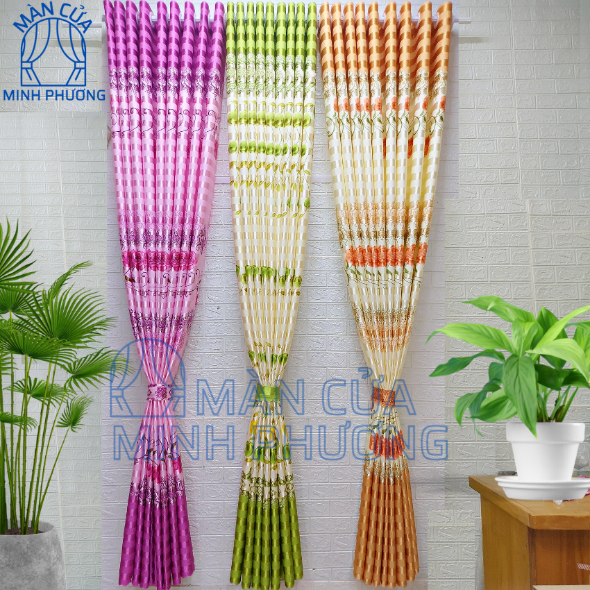 Rèm cửa in hoa Cửa chính Màn cửa sổ