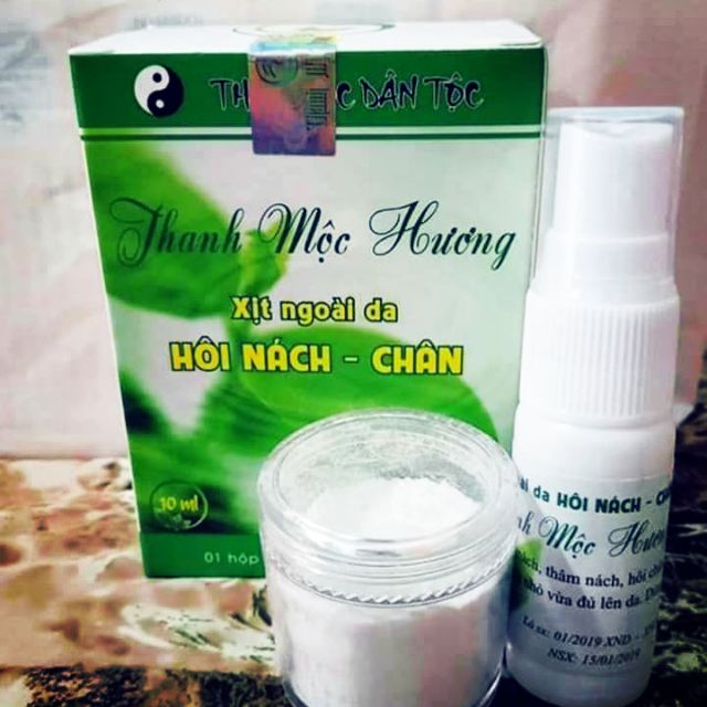 [HCM]Xịt khử mùi Hôi nách hôi chân tay Thanh Mộc Hương