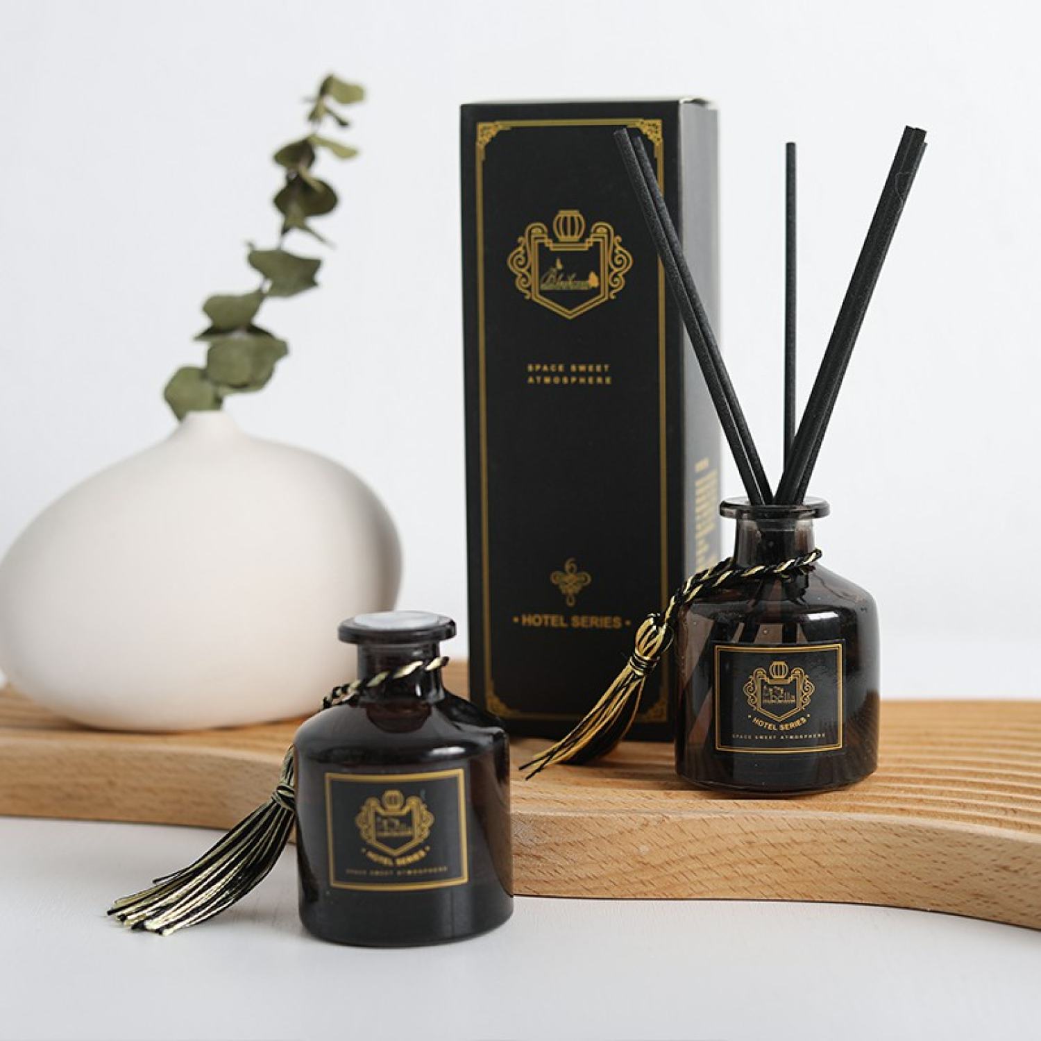 Tinh dầu thơm phòng que gỗ tự khuếch tán 50ml shopbu