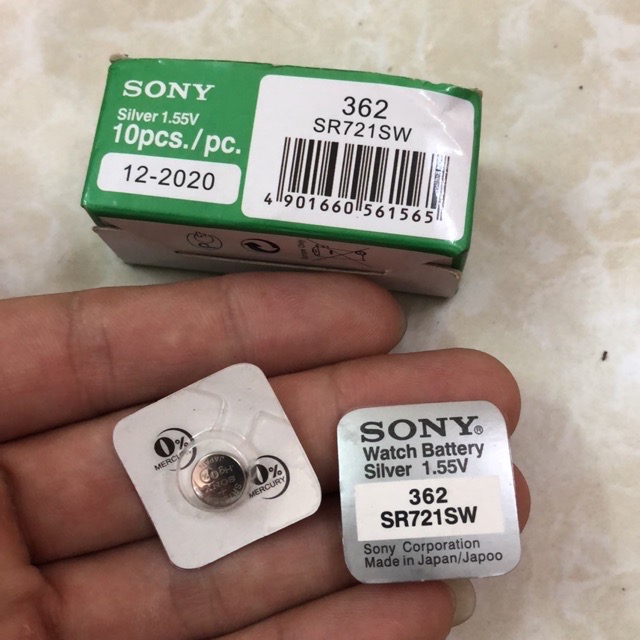 PIN ĐỒNG HỒ Sony  SR721SW-362  Chính hãng