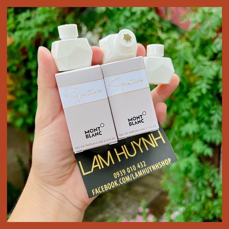 Nước hoa mini montblanc signature 4,5ml
