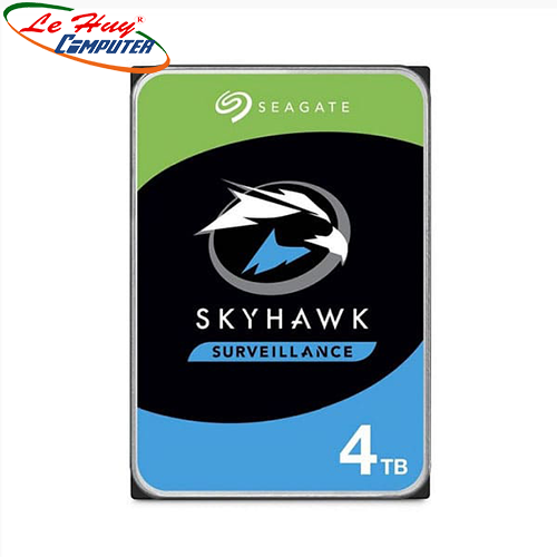 Ổ cứng hdd seagate skyhawk 4tb 3.5inch sata iii 256mb cache st4000vx016 chính hãng