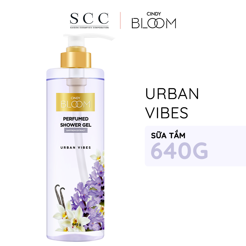 Sữa tắm nước hoa Cindy Bloom Urban Vibes tự tin cuốn hút 640g