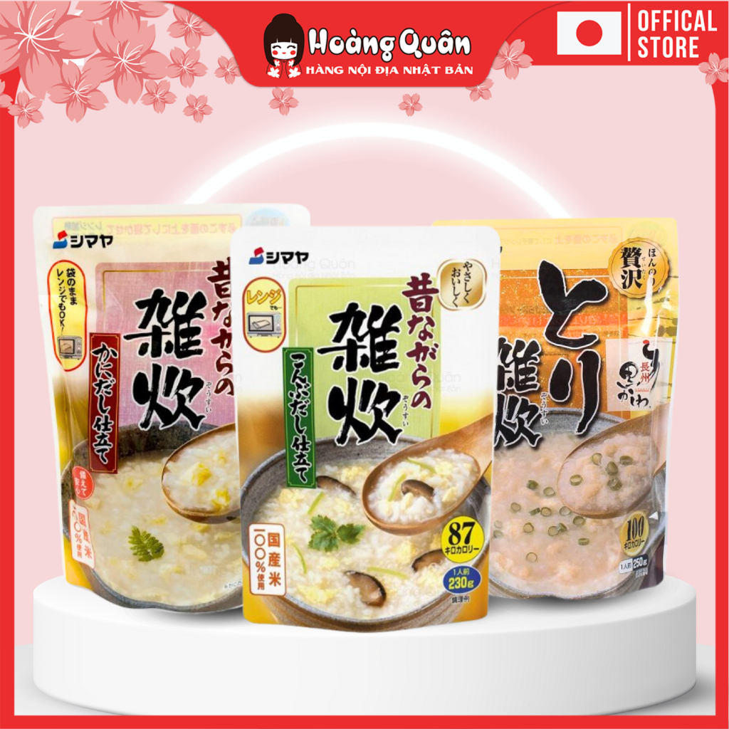 Cháo shimaya cá hồng 250g