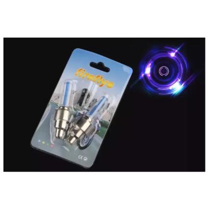 Bộ 2 đèn led gắn van bánh xe đạp