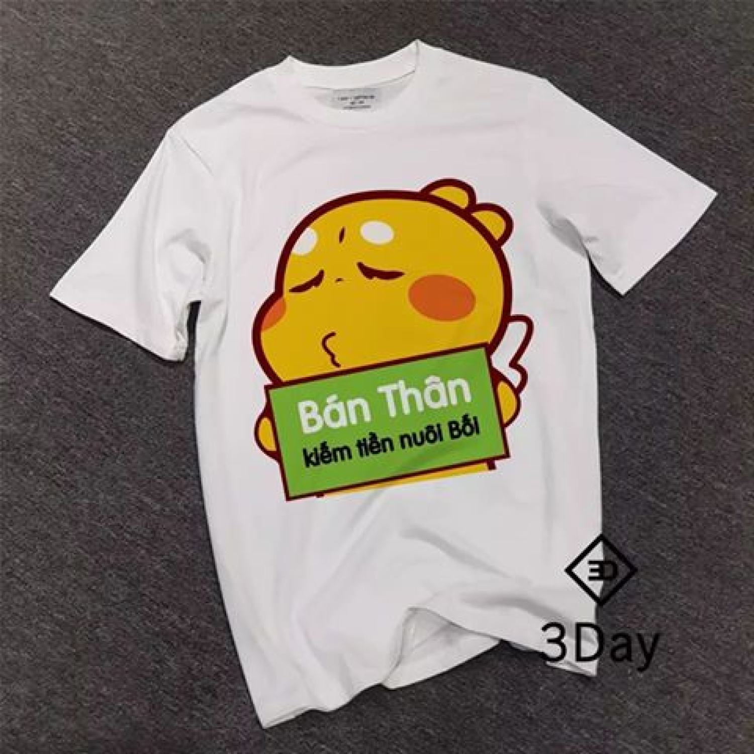 Áo thun giá xưởng-áo thun chibi rồng cá tính