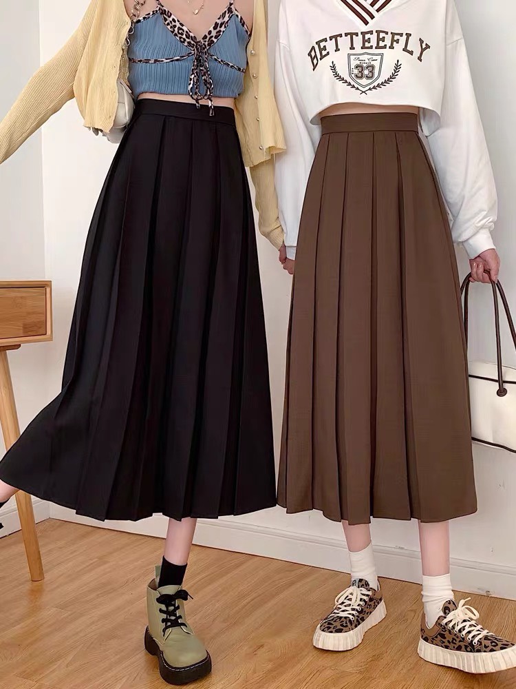 Chân váy xoè xếp ly, chân váy phong cách hàn quốc. m 040.