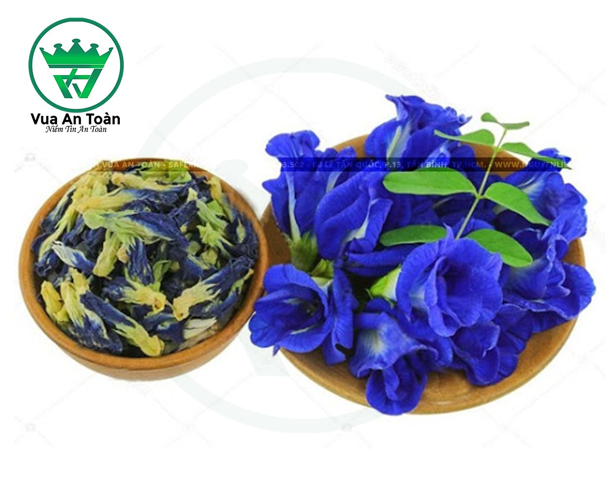 Hoa đậu biếc sấy khô 100gram