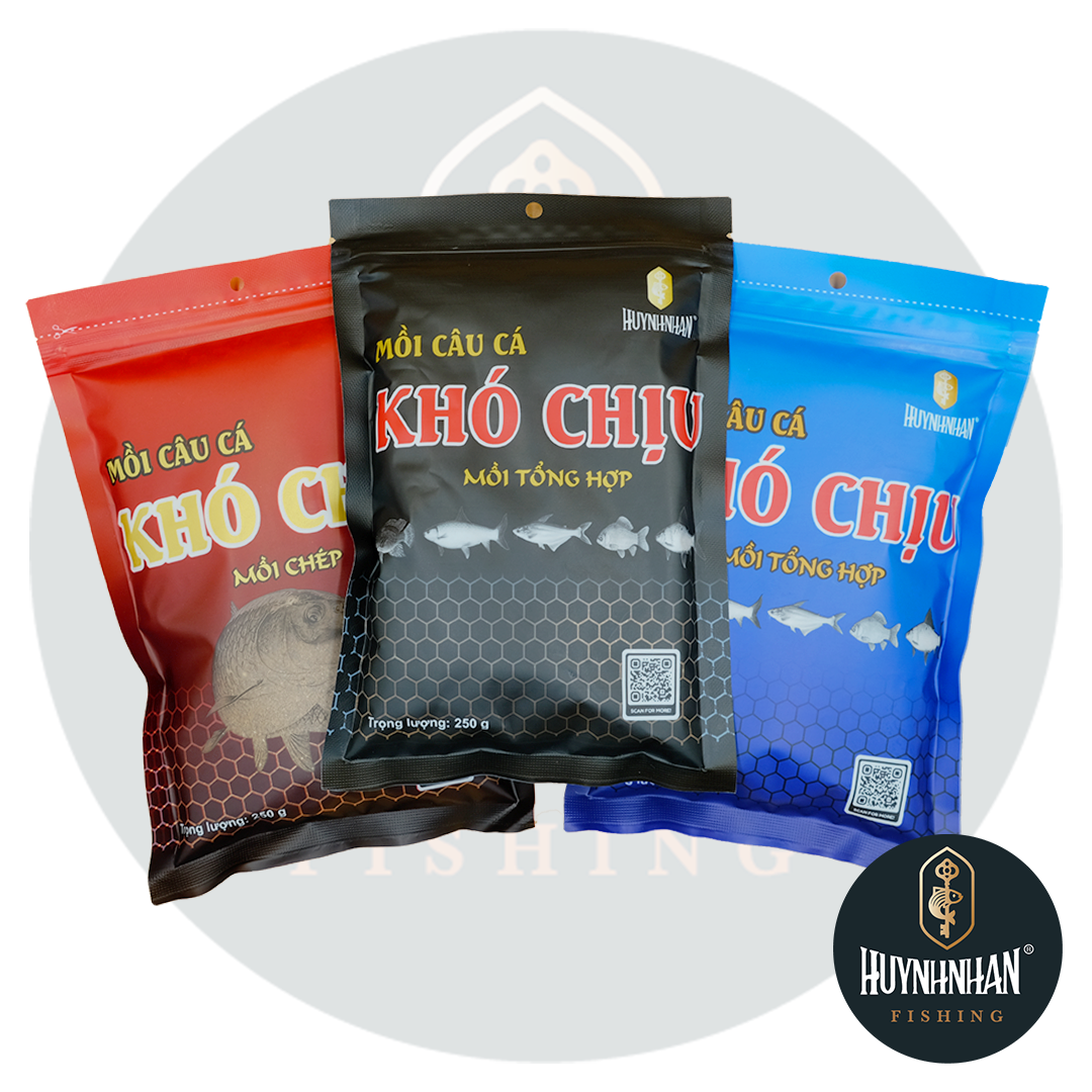 Mồi câu cá khó chịu - tổng hợp/chuyên chép - gói x 250g
