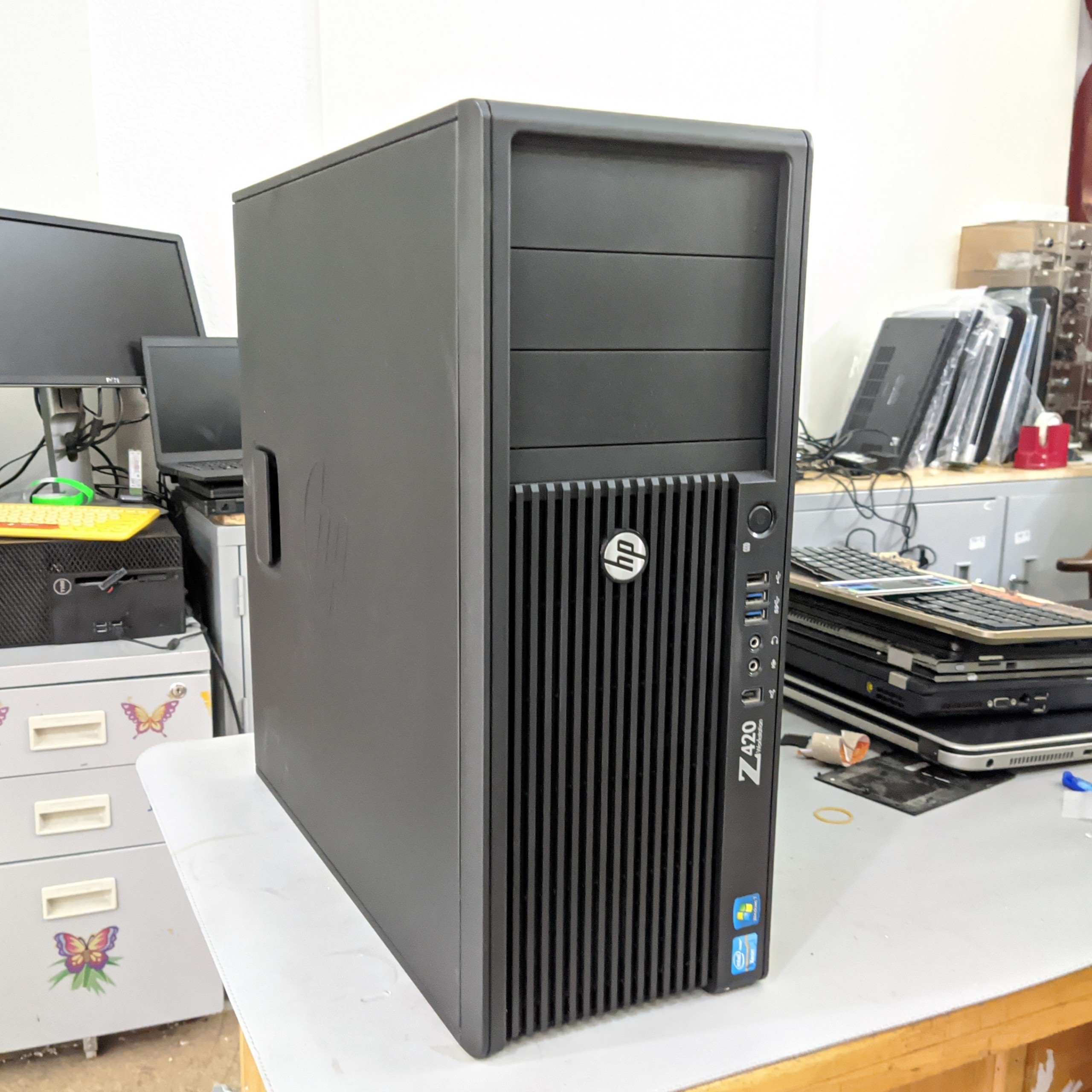Máy trạm hp workstation z420 với nhiều tuỳ chọn cấu hình lên tới ram 64g vga 1660ti 6g