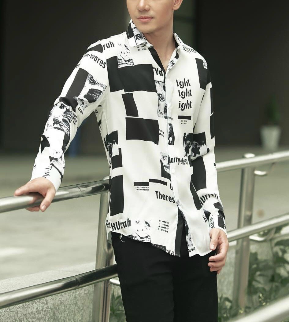 ÁO SƠ MI NAM DÀI TAY HỌA TIẾT RỰC RỠ SIÊU ĐẸP DÀNH CHO GIỚI TRẺ MỚI NHẤT HIỆN NAY