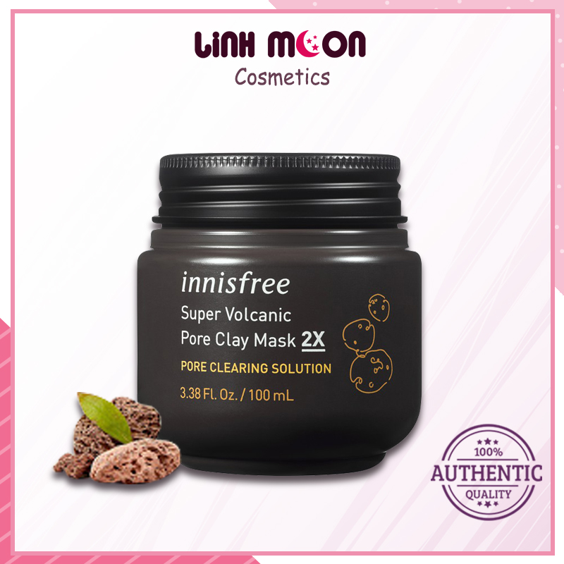 Mặt Nạ Đất Sét Innisfree Super Volcanic Pore Clay Mask 2X