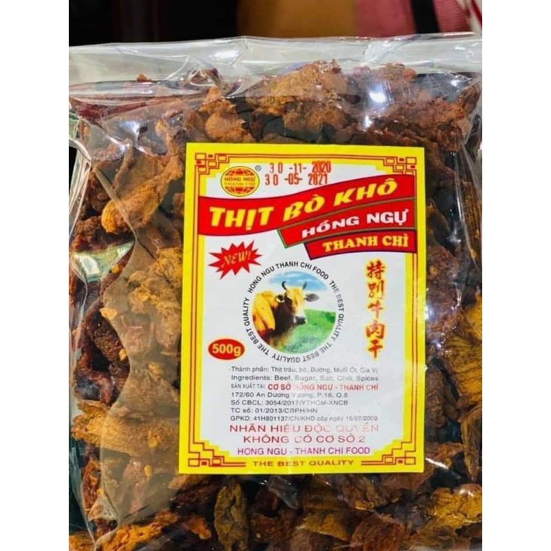 Bò giòn vụn hồng ngự 1kg