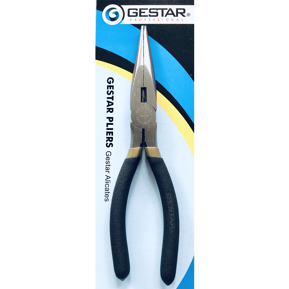 Kìm nhọn 7" đen 995-108 gestar
