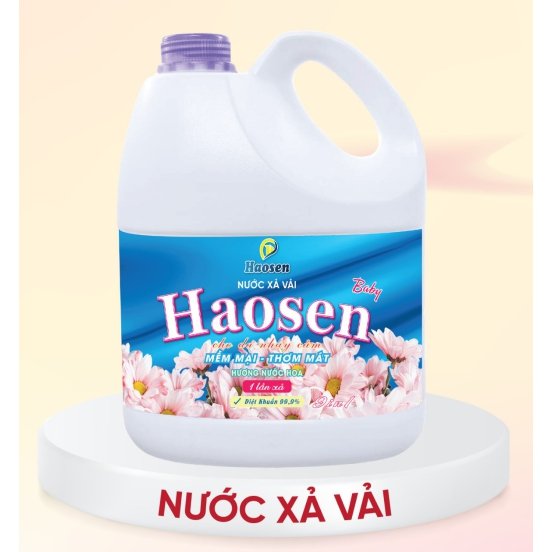 Nước xả vải Haosen 3L Hương nước hoa cho mềm từng sợi vải lưu hương 72h