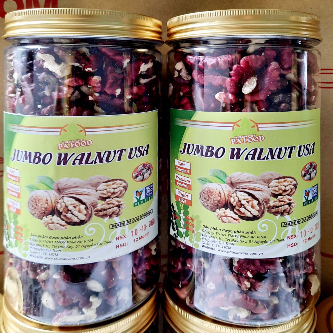 Nhân óc chó đỏ mỹ đã tách vỏ 500 gr