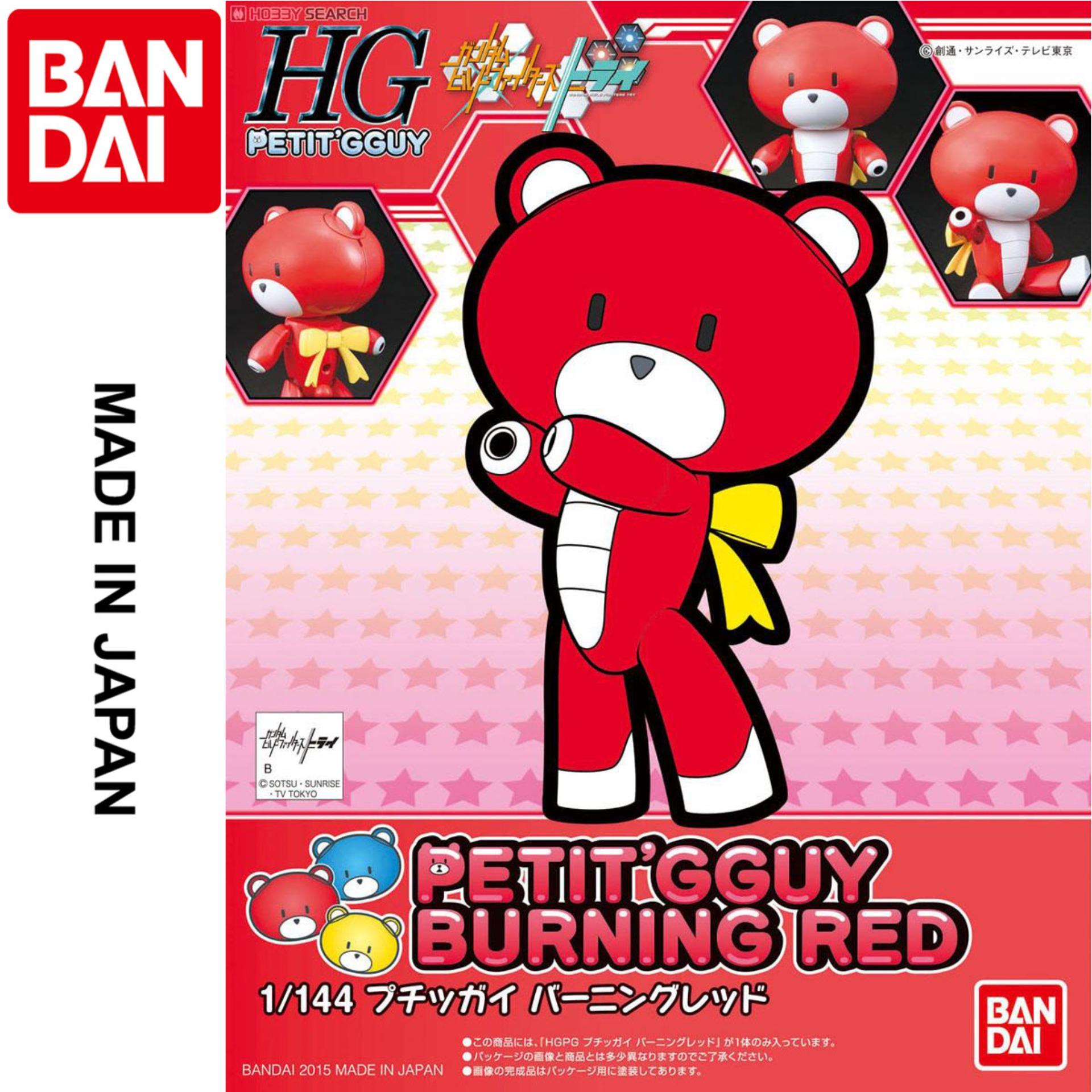 Mô hình robot Gundam Bandai 1/144 HGPG 001 Petitgguy Burning Red (HGPG) Serie HG Petit`Gguy