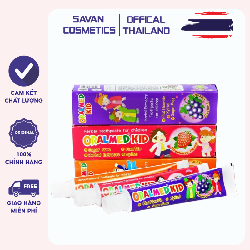 Kem đánh răng cho bé, kem đánh răng kodomo 40g thái lan