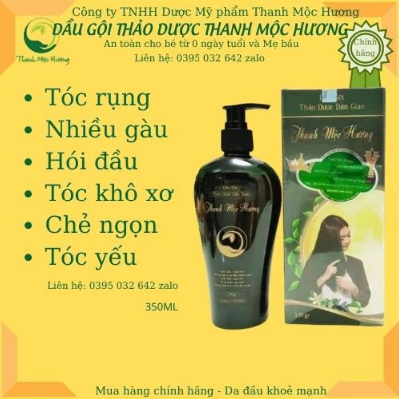 Dầu Gội Thảo Dược Dân Gian Thanh Mộc Hương