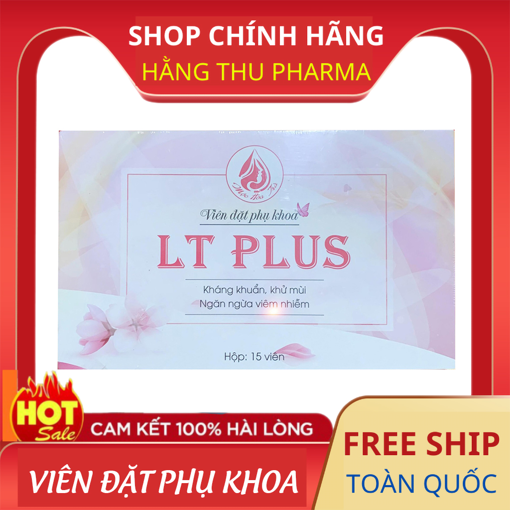 Viên đặt viêm lộ tuyến hằng thu lp plus 15 viên/hộp - phụ khoa hằng thu pharma