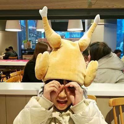 Mũ chân gà giật hai chân nón chân gà giật size người lớn và trẻ em luôn