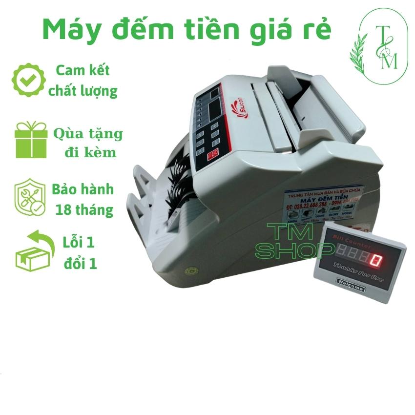 máy đếm tiền silicon _2022W, siêu bền, bảo hành 18 tháng