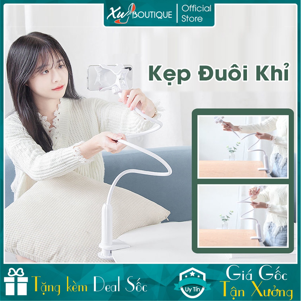 Giá Đỡ, Kẹp Điện Thoại Đuôi Khỉ 80Cm Đa Năng