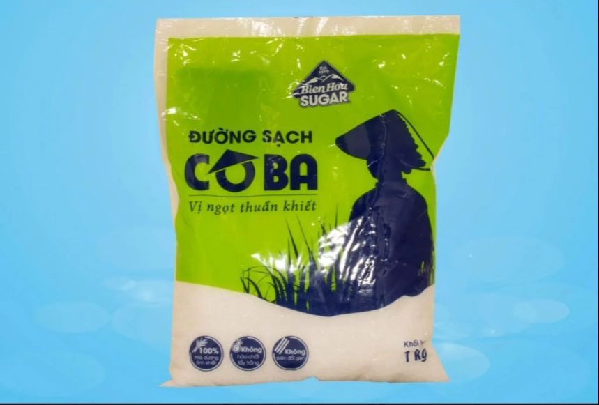 Combo 2 gói Đường sạch biên hòa Cô Ba 1kg