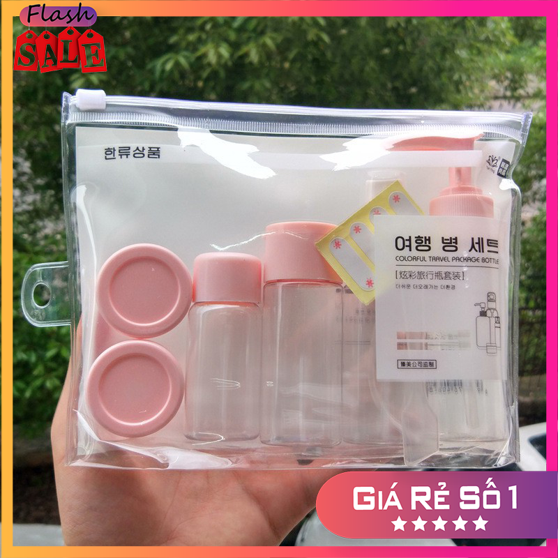 Bộ triết mỹ phẩm giá rẻ- Bộ triết mỹ phẩm 6 chi tiết- Bộ triết mỹ phẩm du lịch 6 món Hàn Quốc- Bộ dụng cụ triết mỹ phẩm cho bạn gái giá rẻ