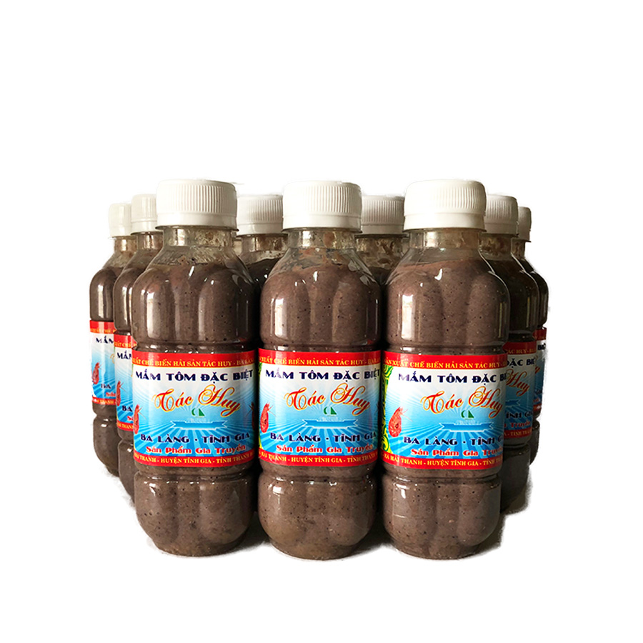 Combo 5 chai mắm tôm Ba Làng Thanh Hóa 300g tem xanh