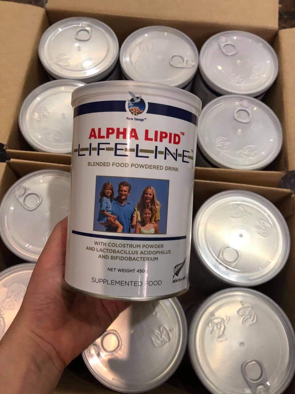 Sữa non dạng bột Alpha Lipid Lifeline chính hãng (HSD 5/2023)