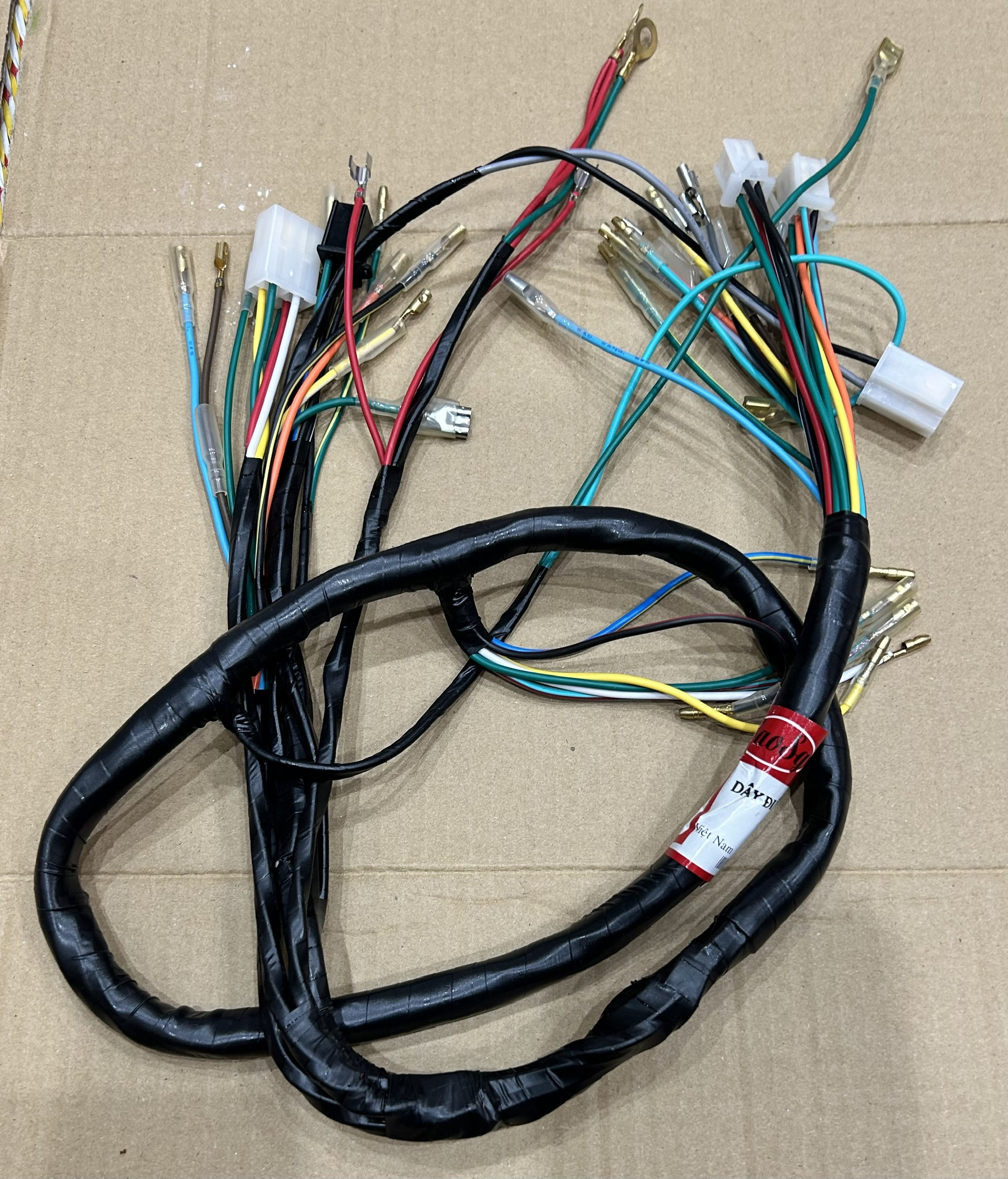 Honda Cub 81,82,Dd Car Side Wiring Harness, Car with Starter, Without Starter, Good Quality Giá 380,000 Đồng*Miễn phí vận chuyển