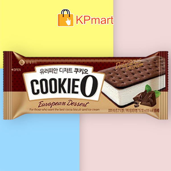 Kem kẹp bánh quy Hàn Quốc Lotte Cookie O 130ML