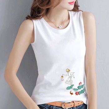 Áo thun ba lỗ nữ sát nách vải cotton 100% cao cấp co giãn 4 chiều lotus-sally-sn106