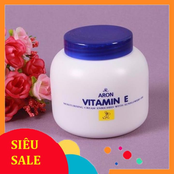 [HCM]Kem dưỡng ẩm Aron VITAMIN E Thái Lan chống khô nẻ