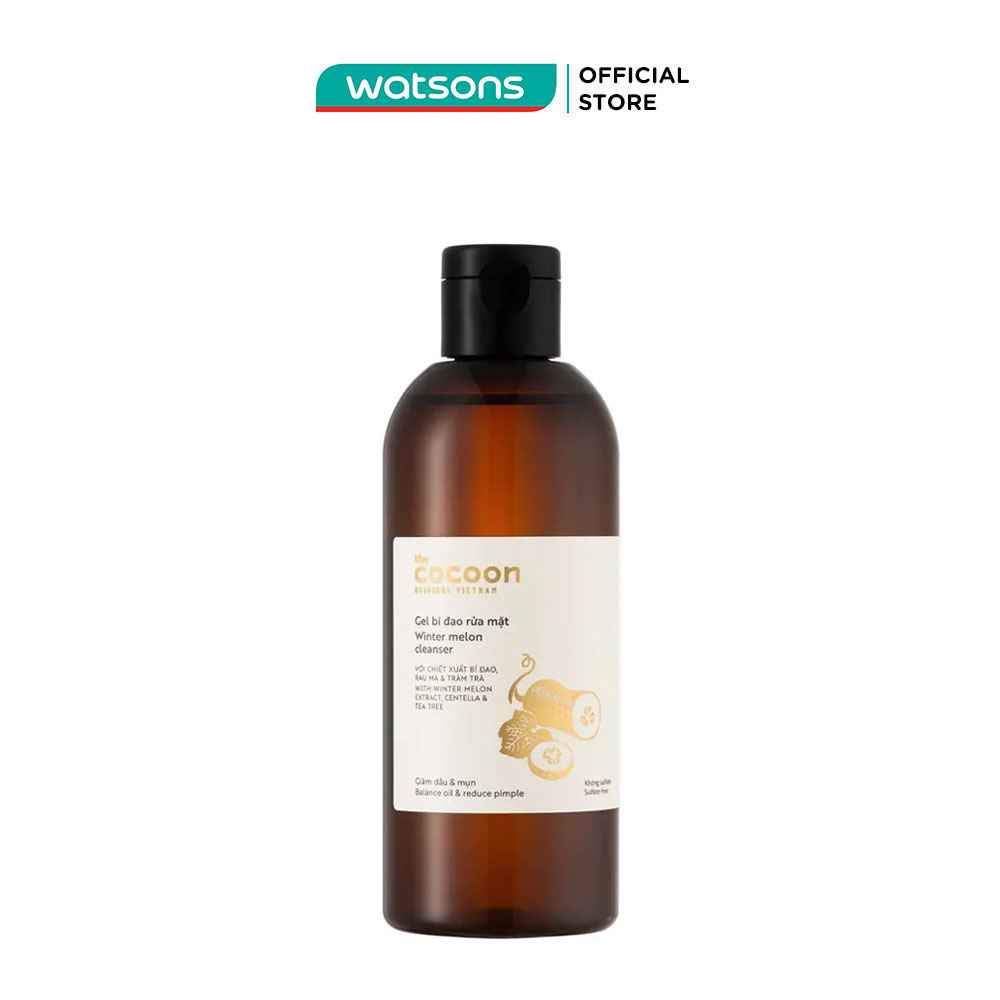 Gel Rửa Mặt Cocoon Winter Melon Cleanser Bí Đao 310ml
