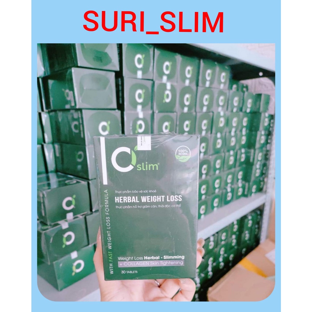 Combo 2 giảm cân ci slim giảm bấn chấp cơ địa